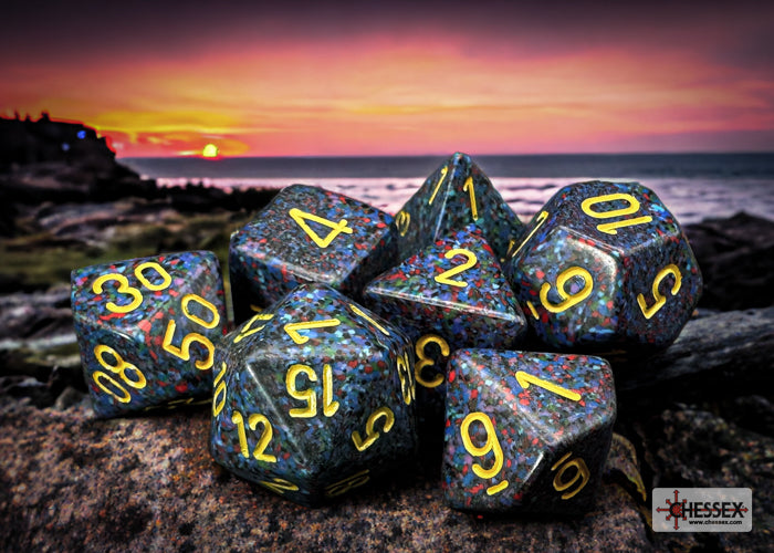 Speckled Polyhedral 7-Die Set