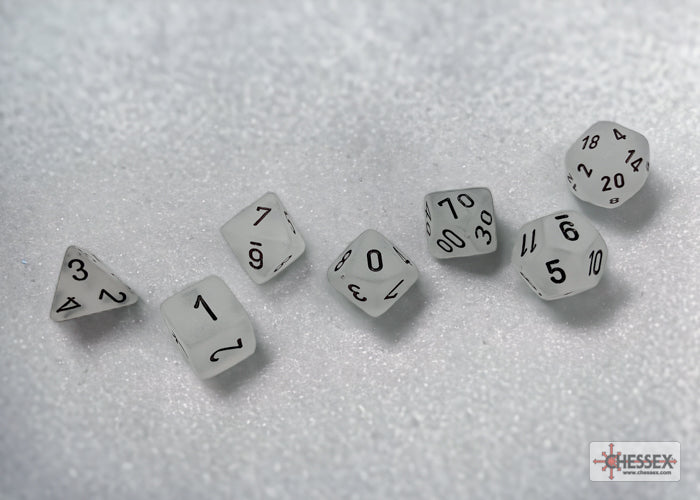 Frosted Polyhedral 7-Die Set