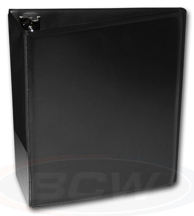 BCW 3" Plain Black Binder