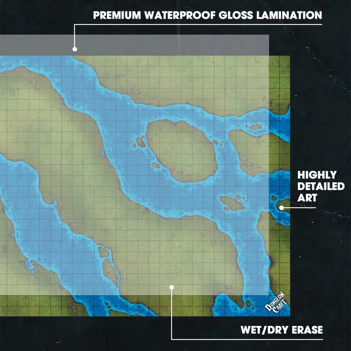 Dungeon Craft Battlemaps Grasslands Pack