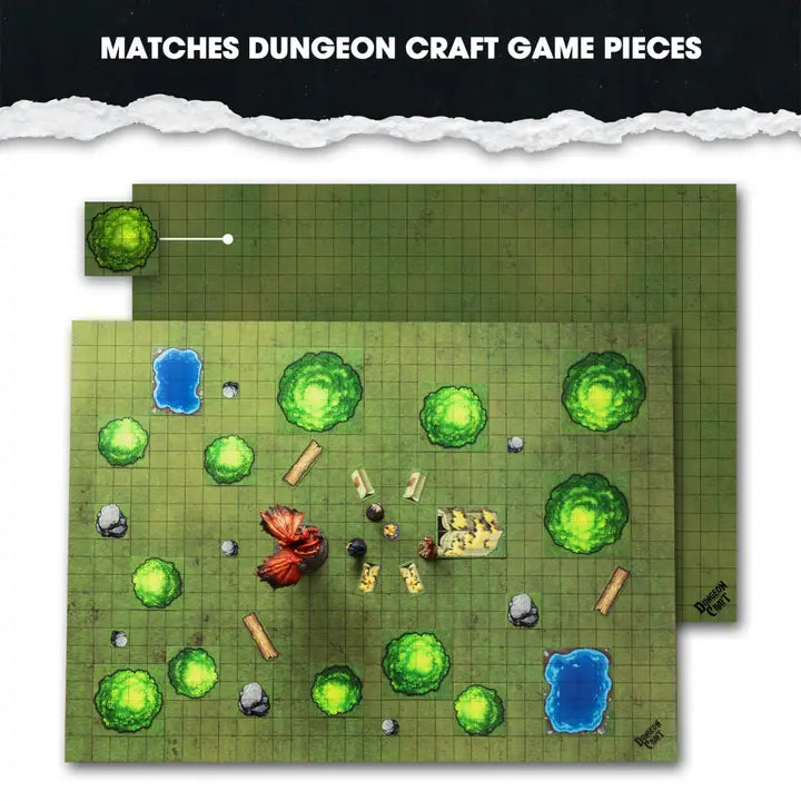 Dungeon Craft Battlemaps Grasslands Pack