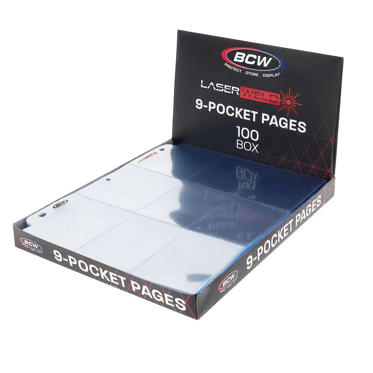 BCW Pro 9-Pocket Page (100 CT. Box)