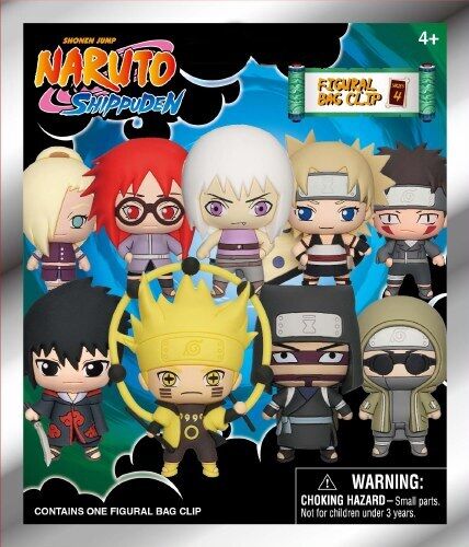 Monogram Naruto Shippuden Series 4 Figural Bag Clip Keychain