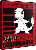 Ultra PRO 9 Pocket Portfolio Pokemon Kanto Charmander