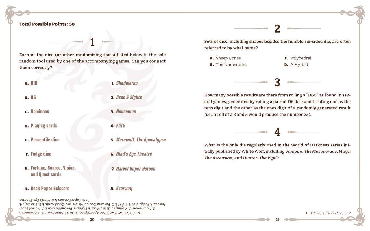 Düngeonmeister Book of RPG Trivia by Jef Aldrich