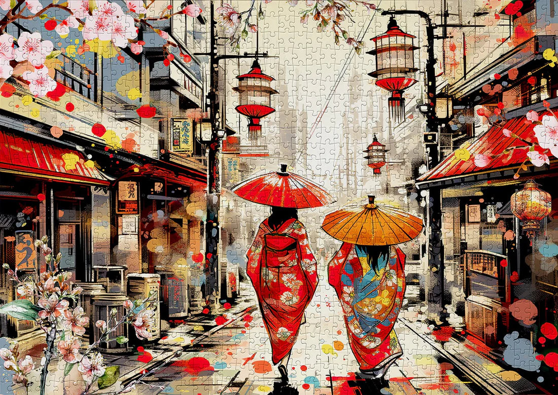 1000 Pieces Jigsaw Puzzle - Tokyo Stroll