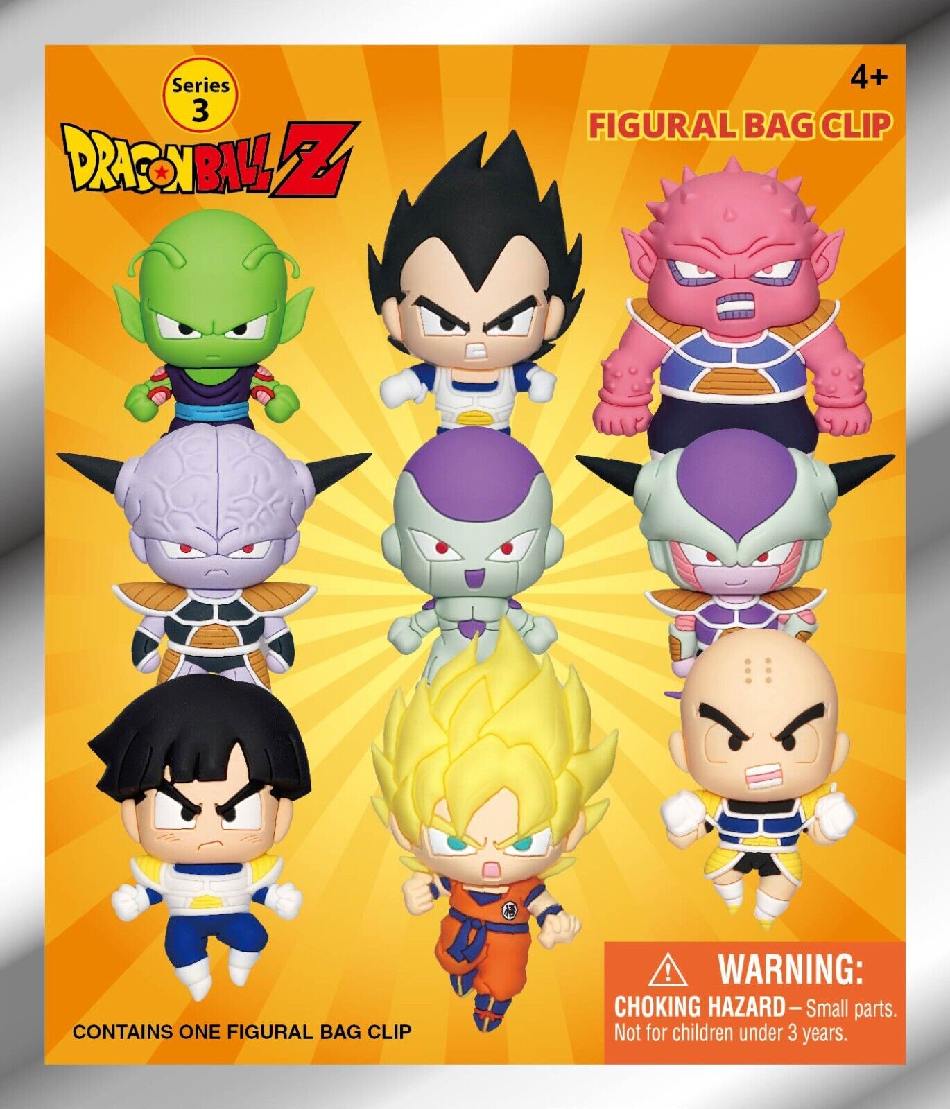 Monogram Dragonball Figural Bag Clip Keychain