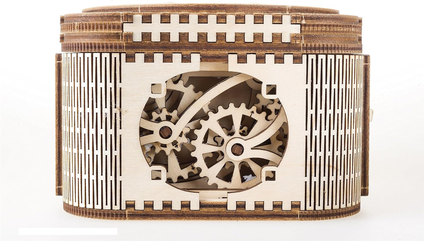 UGEARS Mechanical Models Treasure Box
