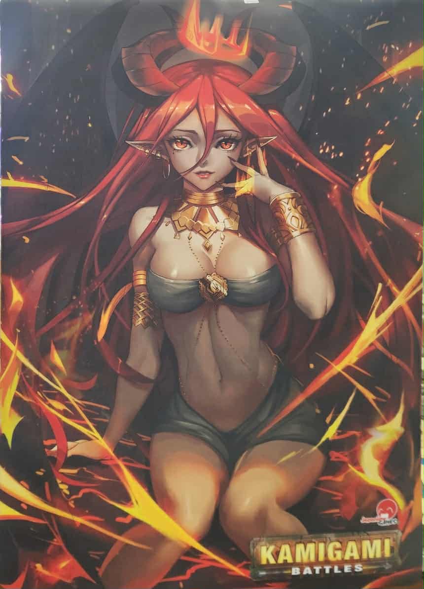 Kamigami Battle Ifrit Oversized Playmat