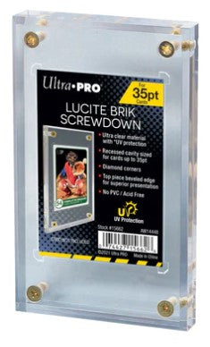 Ultra PRO Lucite Brik UV Screwdown 35PT