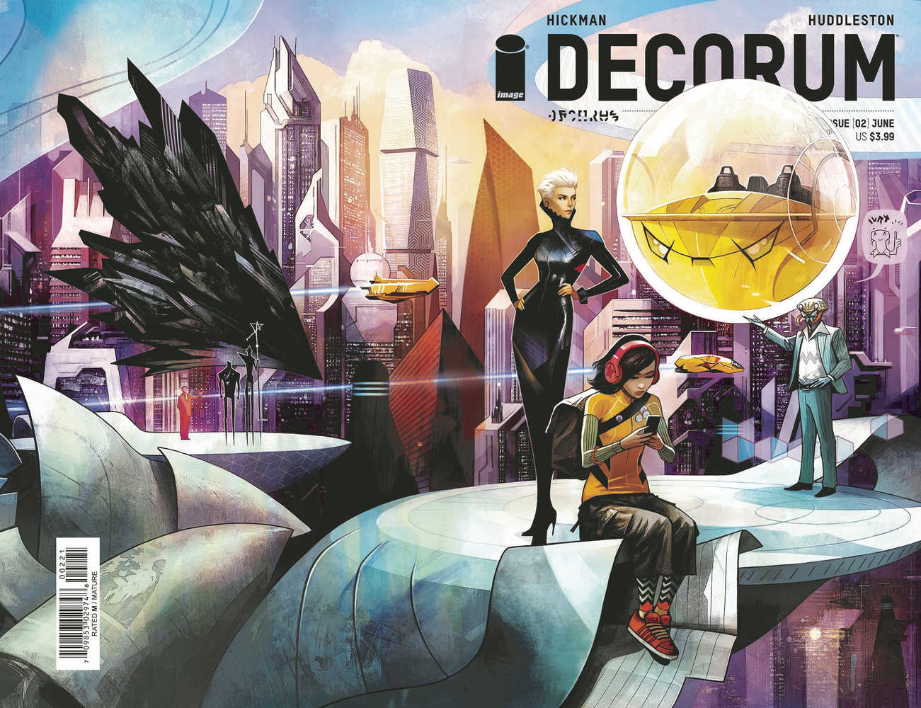 Decorum #2 (Of 8) Cover B Huddleston (Mature)