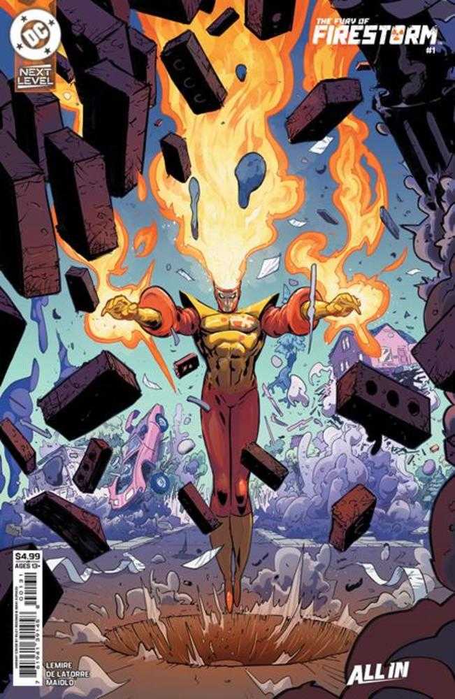 Fury Of Firestorm #1 (Of 6) Cover B Riley Rossmo Card Stock Variant pull