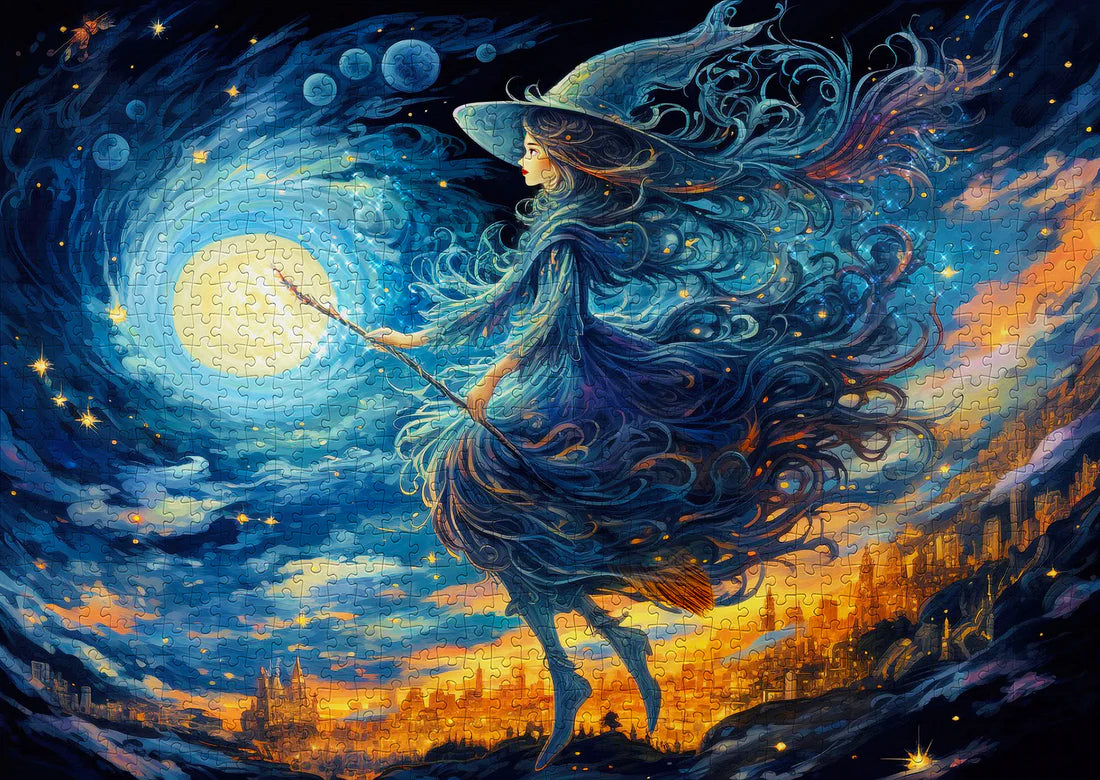 1000 Pieces Jigsaw Puzzle - Witch's Night Out