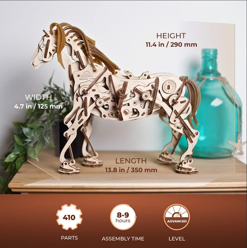 UGEARS Mechanical Models Model Horse-Mechanoid