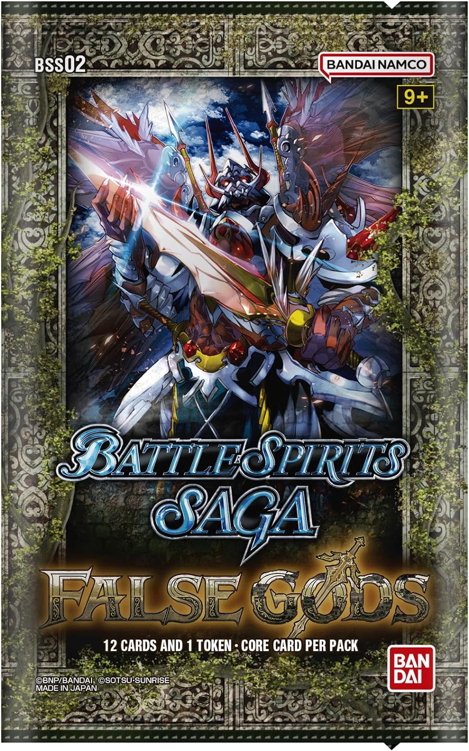 BATTLE SPIRITS SAGA TCG FALSE GODS BSS02 - BOOSTER PACKS (9PK)