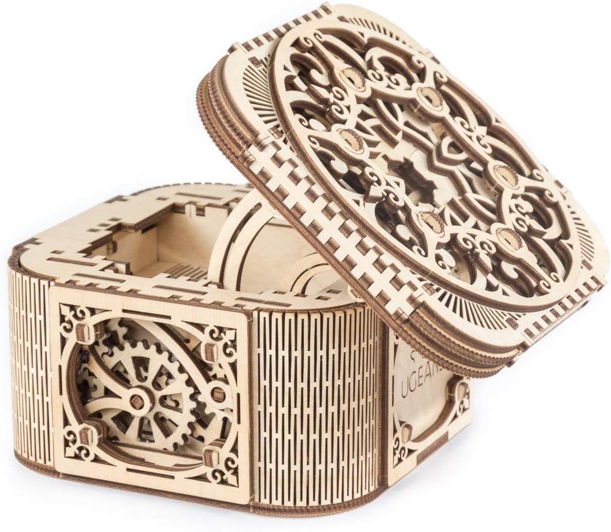 UGEARS Mechanical Models Treasure Box