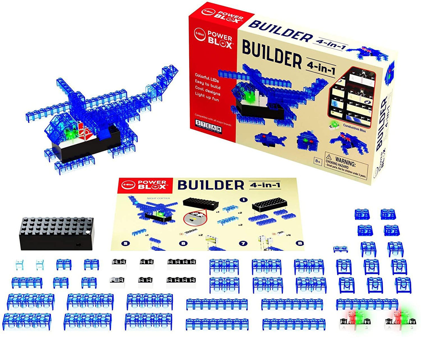E-Blox Power Blox, Builder 4-in-1