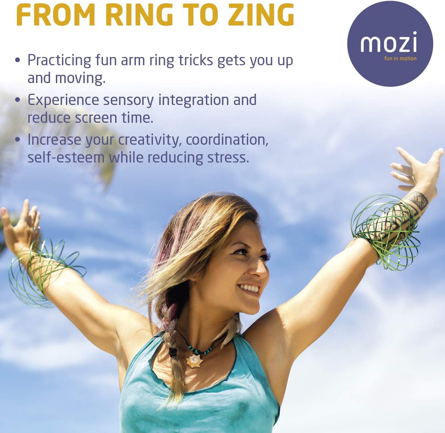 Mozi Fun in Motion Geometric Magic Flow Bracelet