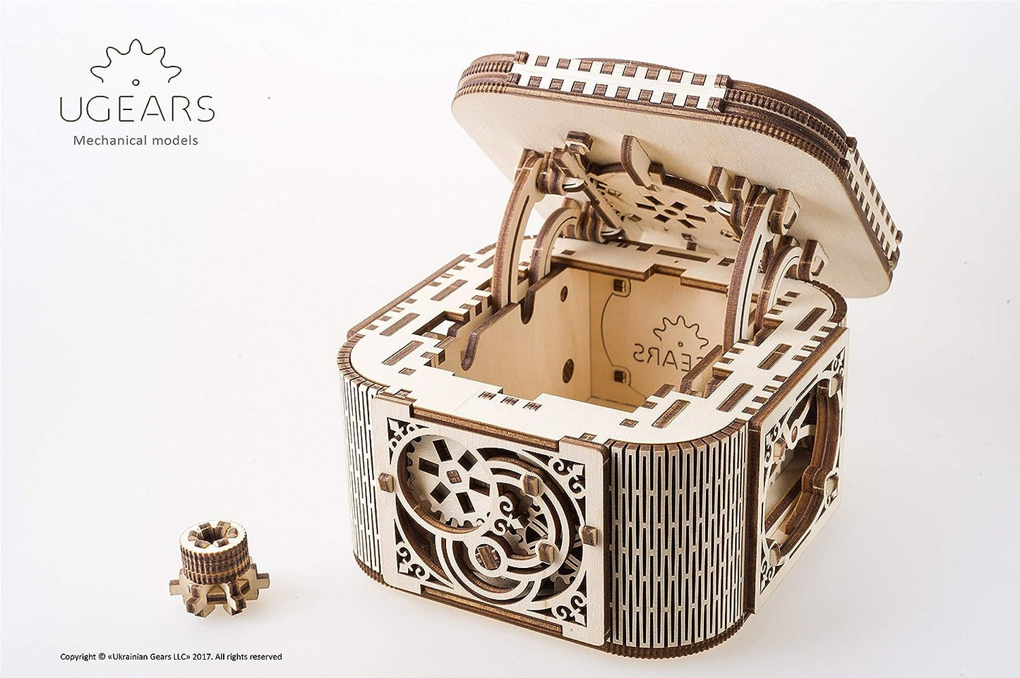 UGEARS Mechanical Models Treasure Box