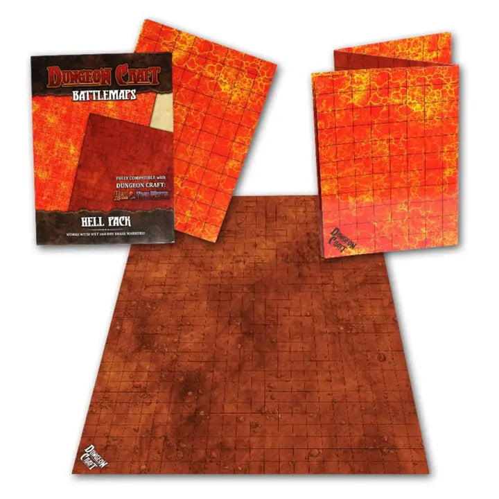 Dungeon Craft Battlemaps Hell Pack