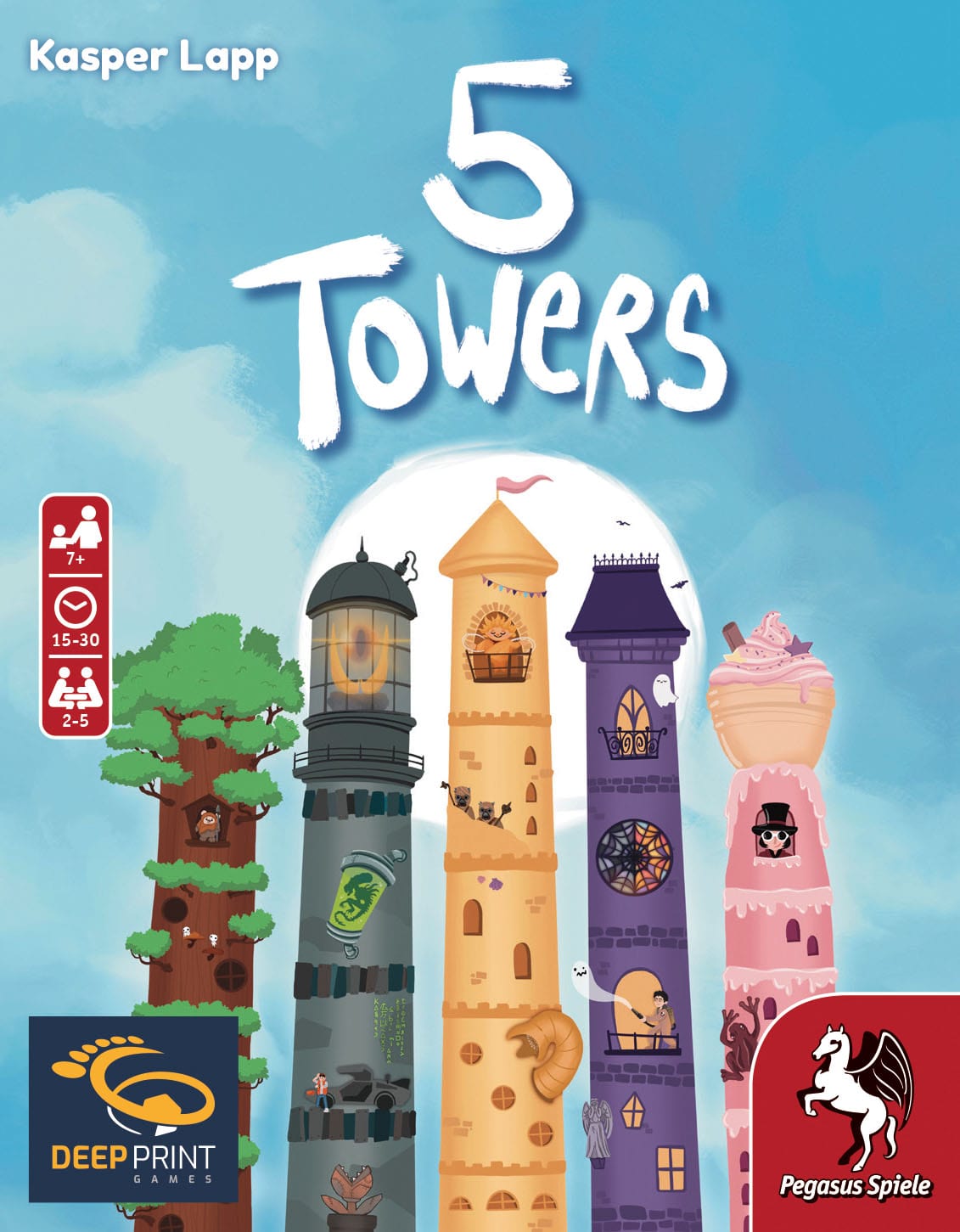 5 Towers game