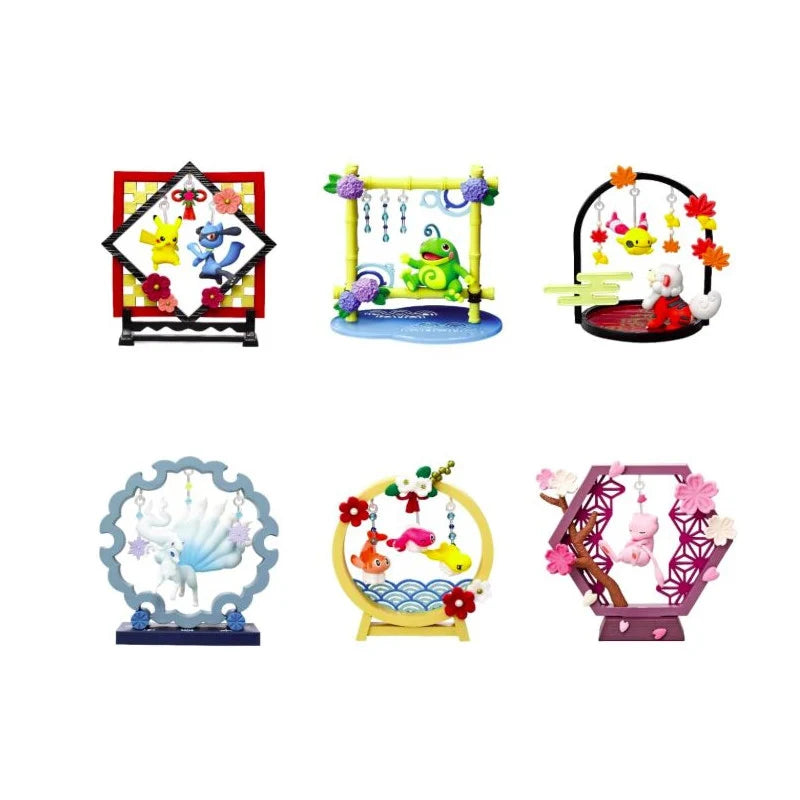 Rement Pokemon Funwari Yurarin Ornament Swinging Decoration Blind Box