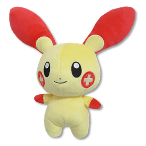 Sanei Pokemon All Star Collection Plusle Plush, 9"