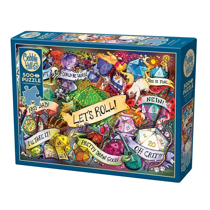 Let's Roll! 500-Piece Cobble Hill Puzzle