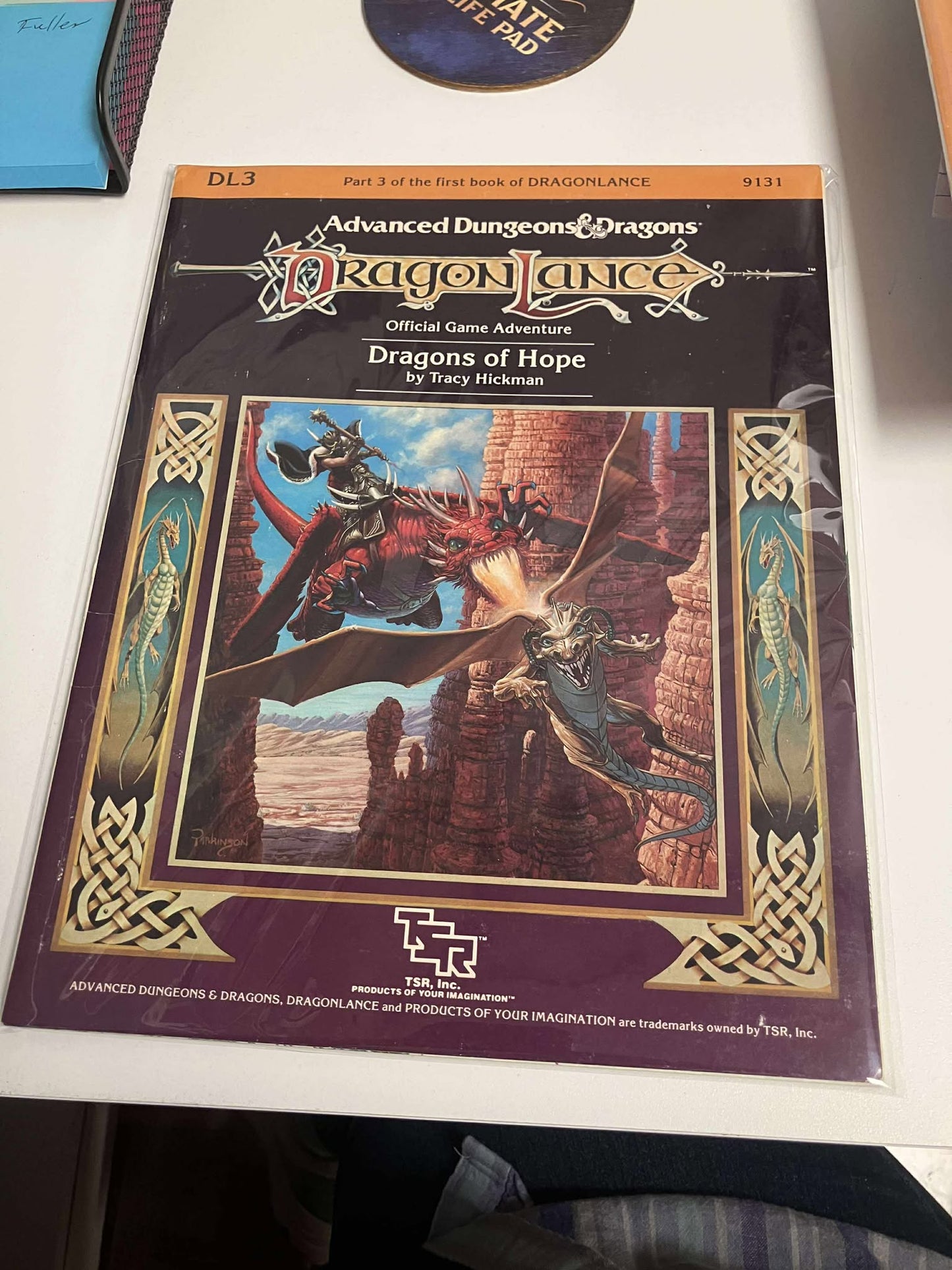 Advanced Dungeons & Dragons DragonLance "Dragons of Hope"