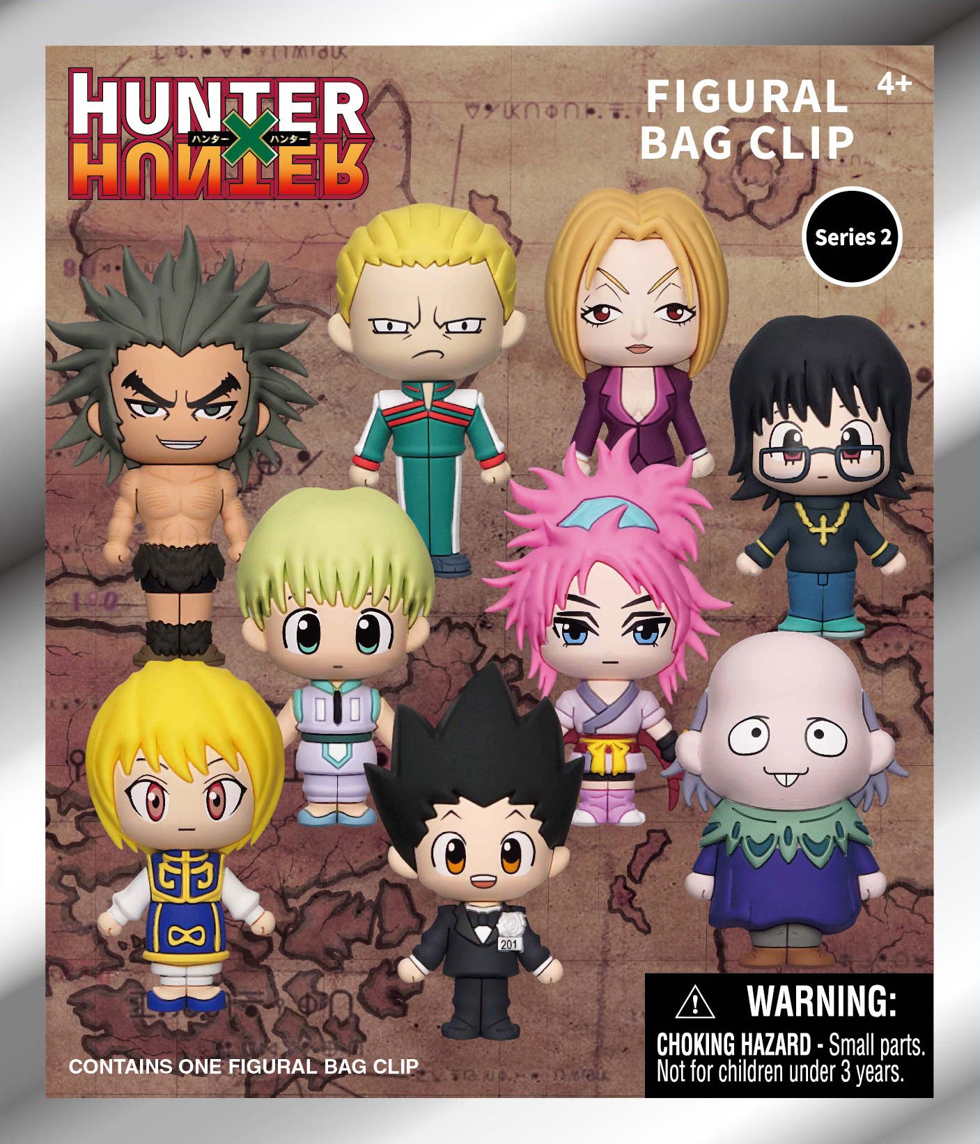 Monogram HunterxHunter Figural Bag Clip Keychain
