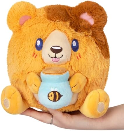Mini Squishable Honey Bear Plush