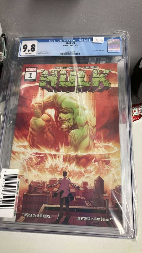 Hulk #1 Graded 9.8