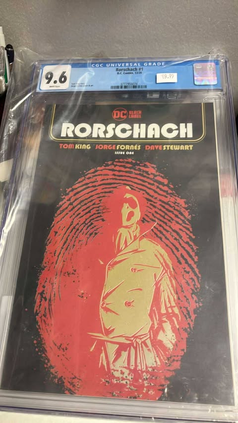 Rorschach #1 Graded 9.6