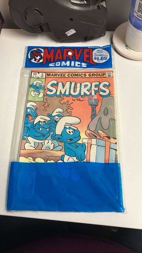 Smurfs #1-3 Marvel Comics Sealed 3-Pack (1982) | 1st Prints | Vintage Marvel