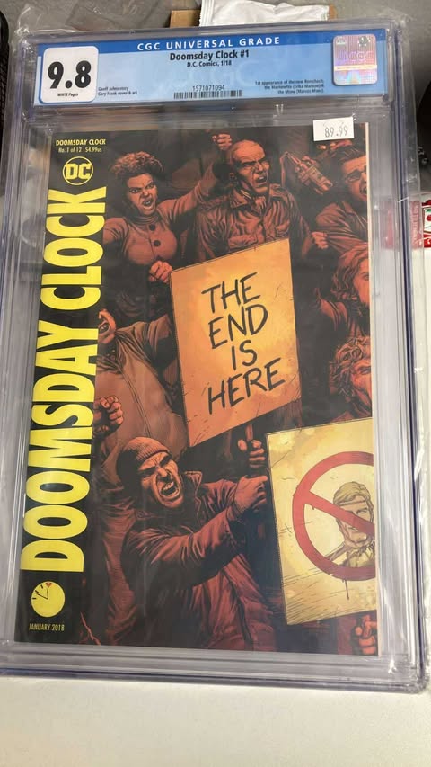 Doomsday Clock #1 Graded 9.8