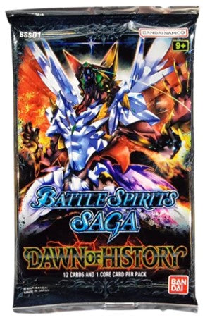 BATTLE SPIRITS SAGA TCG DAWN OF HISTORY BSS01 - BOOSTER PACKS (10PK)