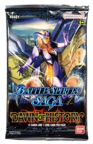 BATTLE SPIRITS SAGA TCG DAWN OF HISTORY BSS01 - BOOSTER PACKS (10PK)