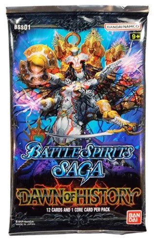 BATTLE SPIRITS SAGA TCG DAWN OF HISTORY BSS01 - BOOSTER PACKS (10PK)