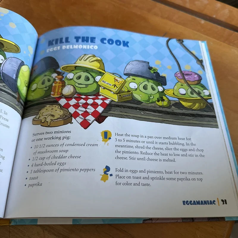 Angry Birds Bad Piggies' Egg Recipes