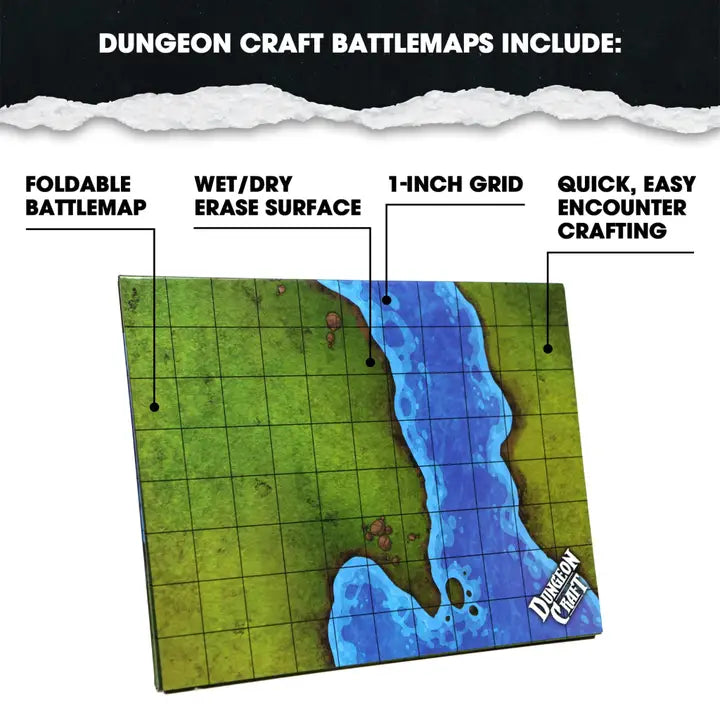 Dungeon Craft Battlemaps Grasslands Pack