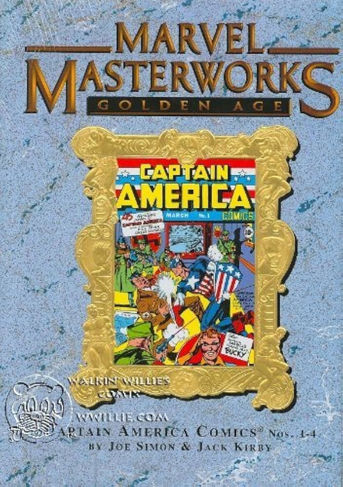 Marvel Masterworks Golden Age Captain America TPB Volume 01 Direct Market Variant Edition 43