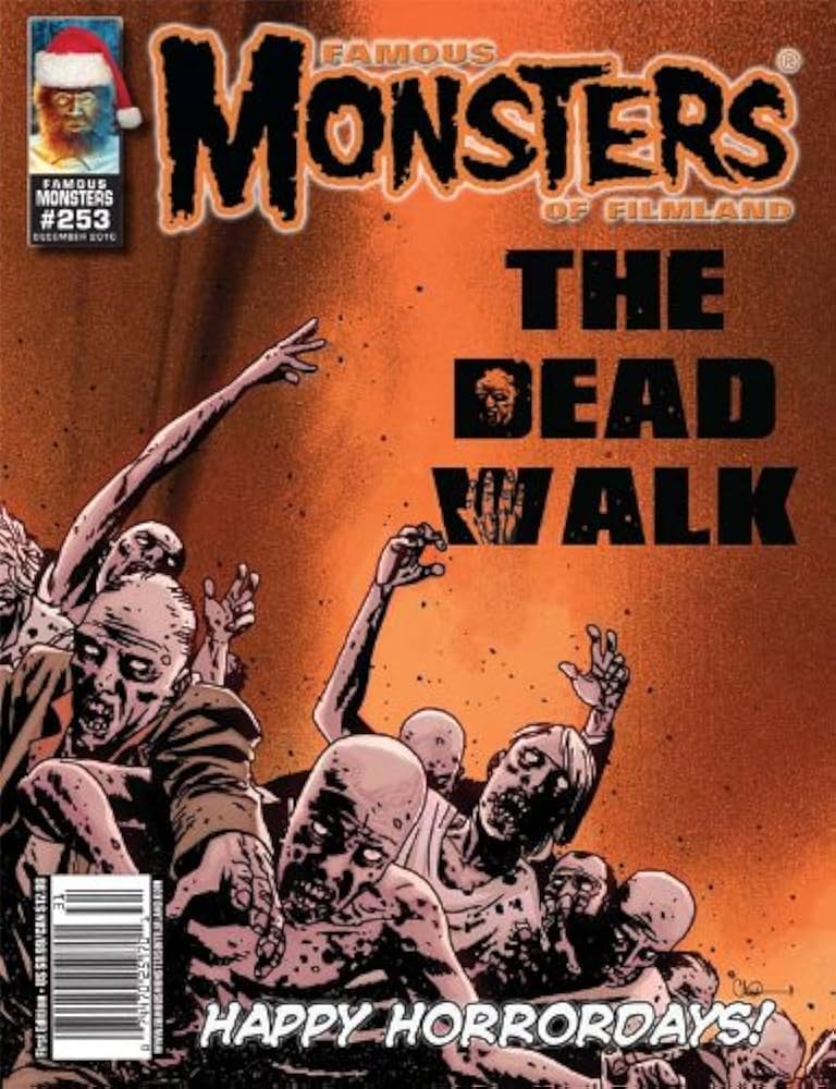 Famous Monsters Of Filmland #253 Walking Dead Color Cover