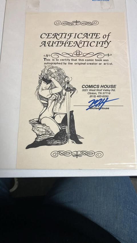 Catwoman #5 Autographed
