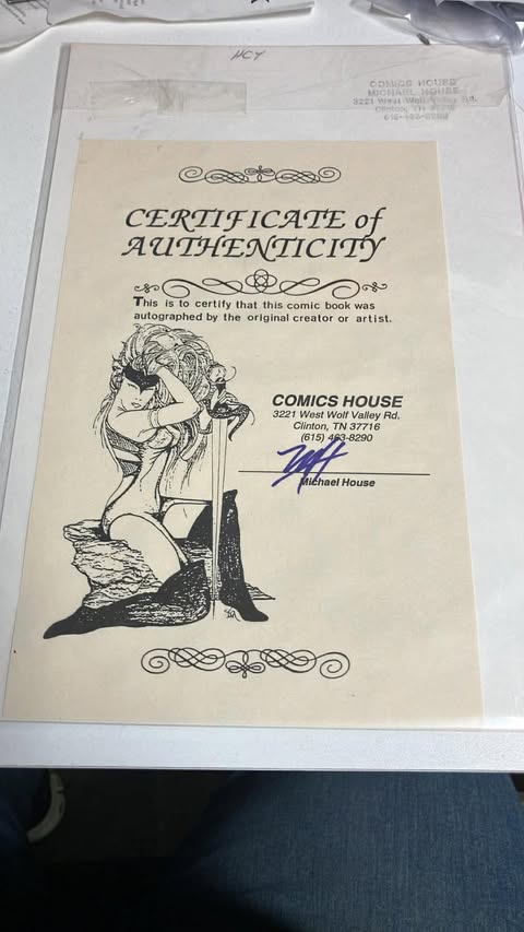 Ash ashcan Edition autographed