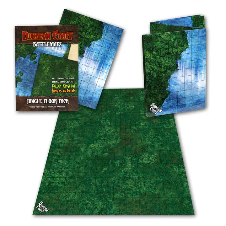Dungeon Craft Battlemaps Jungle Floor Pack