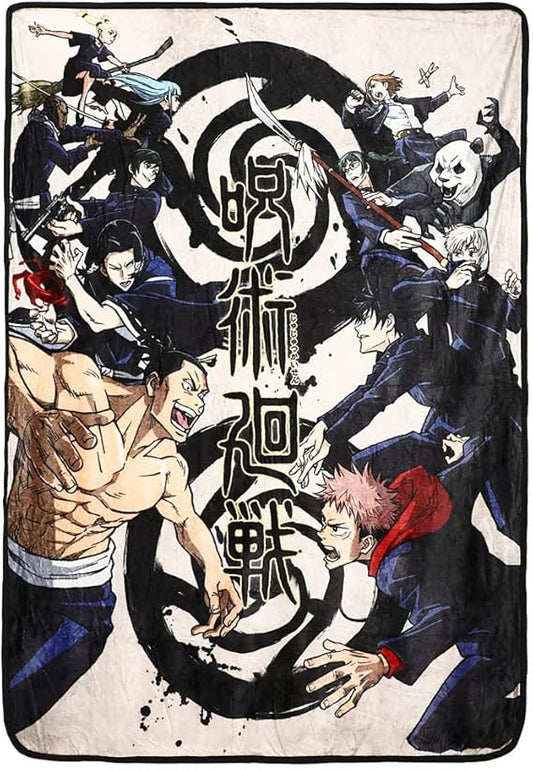 Jujutsu Kaisen Character Throw Blanket