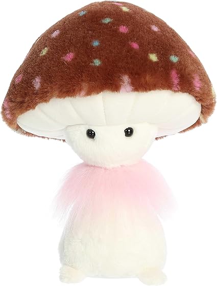 Vibrant Fungi Friends™ Chocolate Cupcake Stuffed Animal