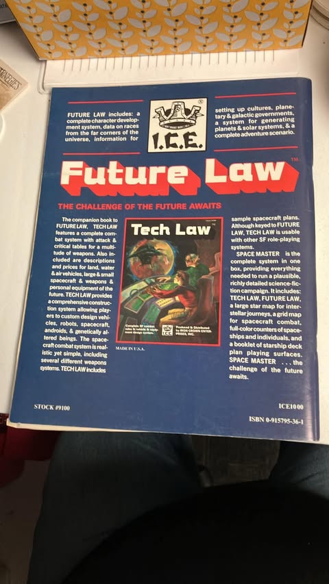 Future Law Rolemaster