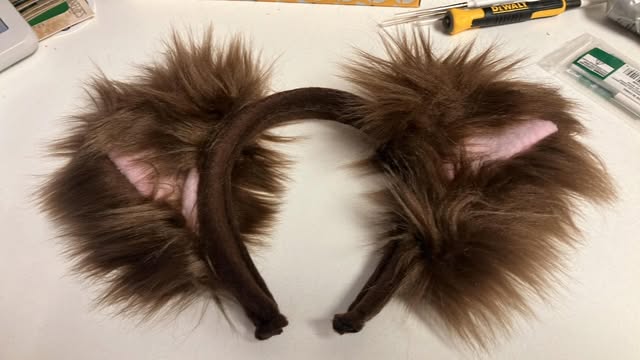 Pawstar Fluffy Mew Ear Headband