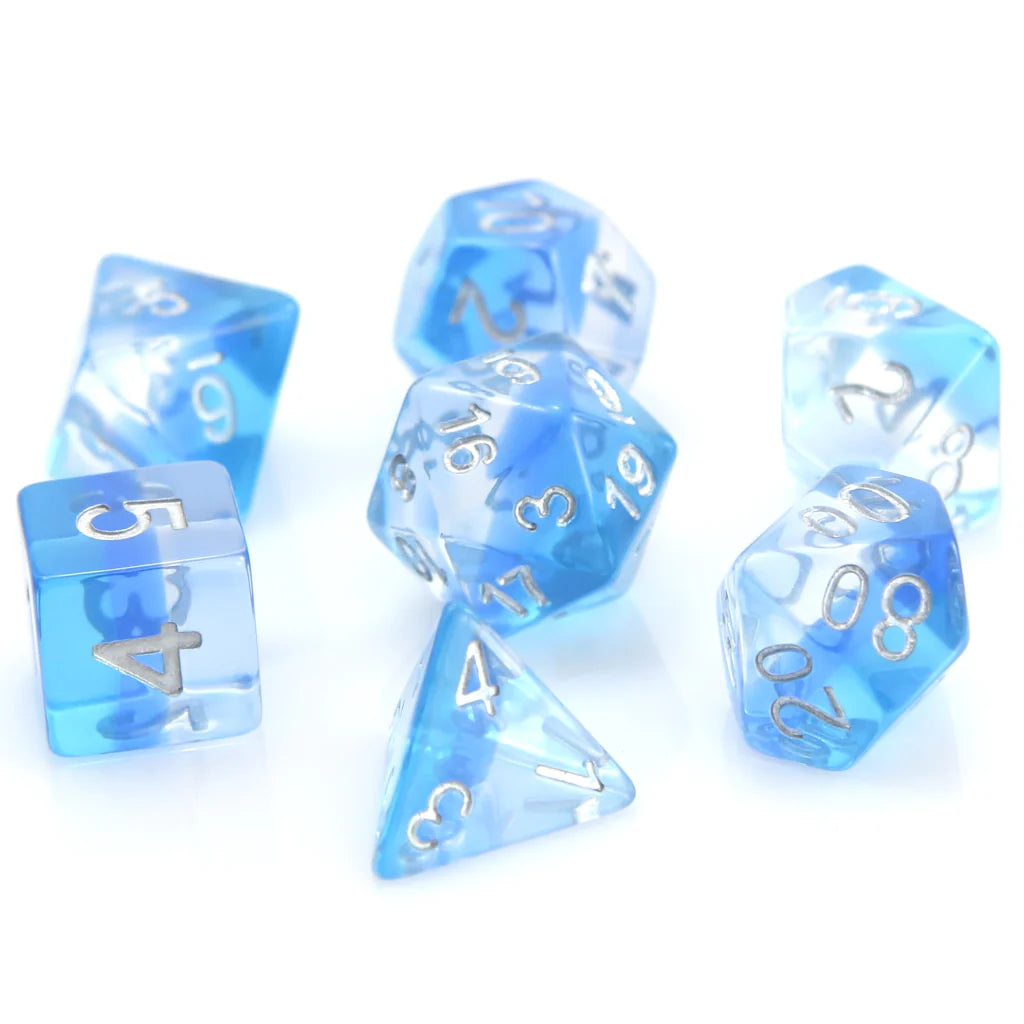 7pc RPG Set - Translucent Ice Storm